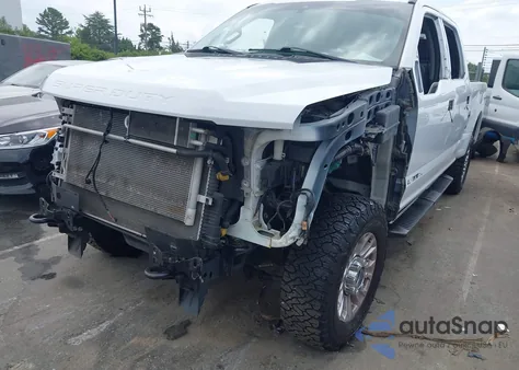 2022 Ford F-250 Xlt из США, поврежденный, VIN 1FT7W2BT9NED55565